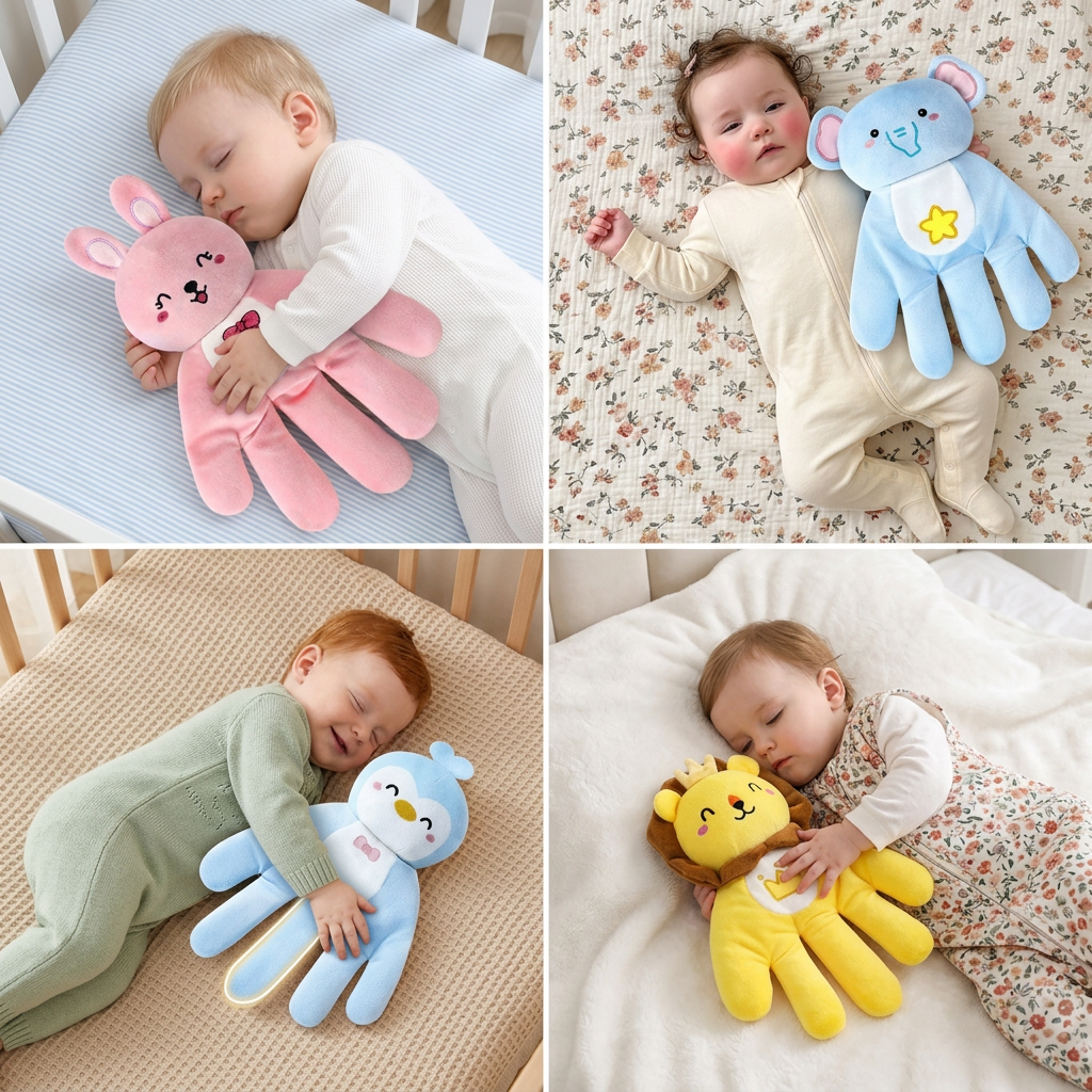 Baby Sleep Soothing Patting Animal Plush
