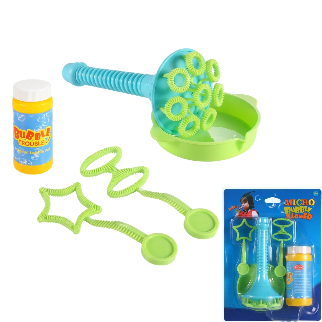 Magic Bubble Blower Stick Set