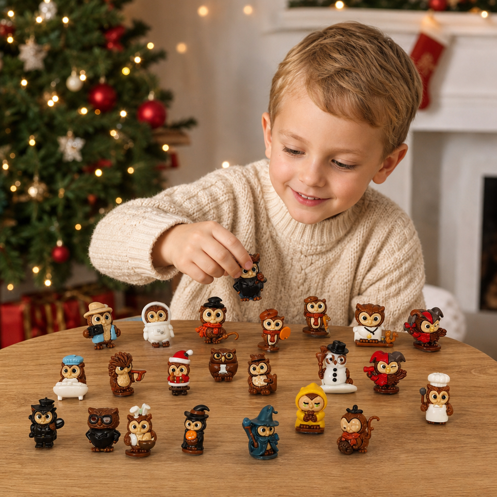 24-Day Owl Advent Calendar