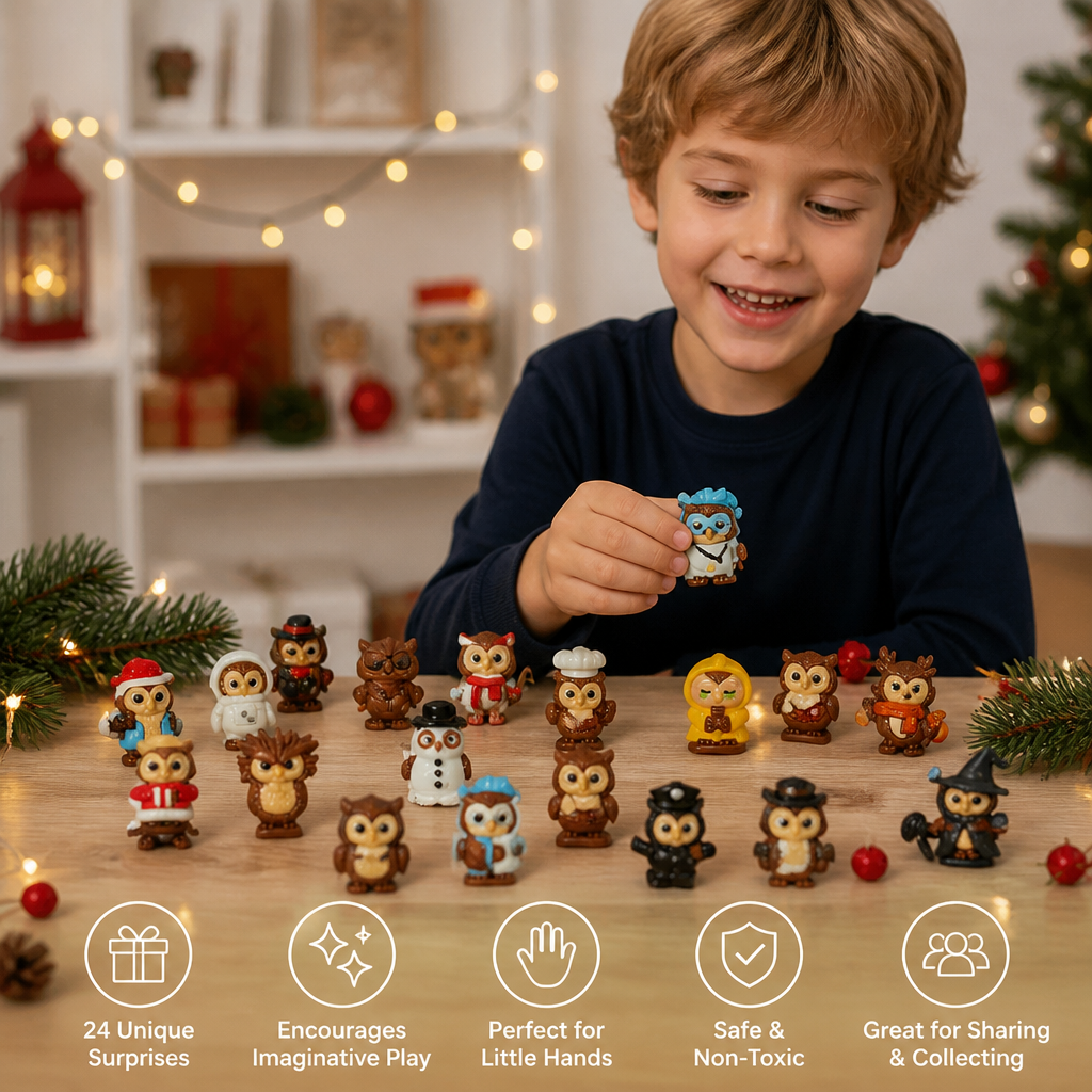24-Day Owl Advent Calendar