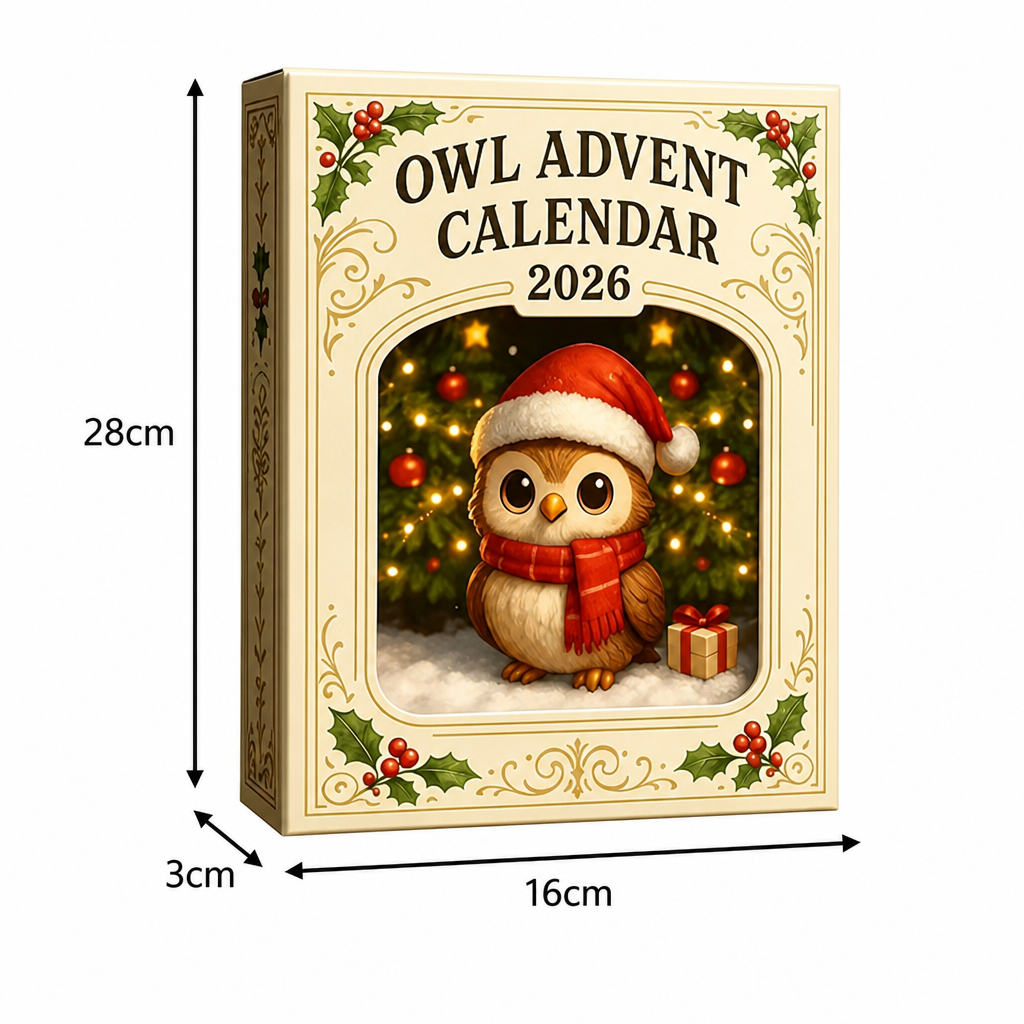 24-Day Owl Advent Calendar