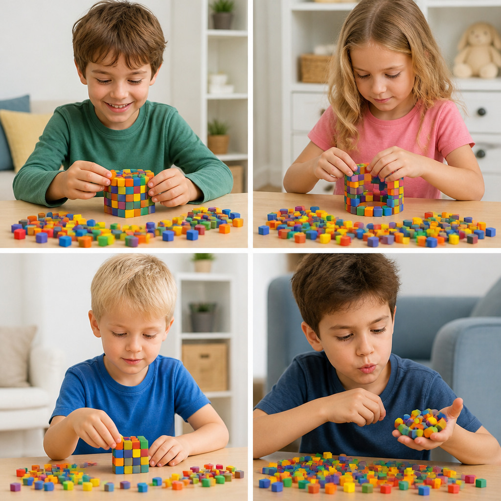 Creative Sensory Sticky Cubes