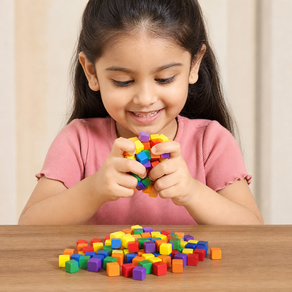 Creative Sensory Sticky Cubes