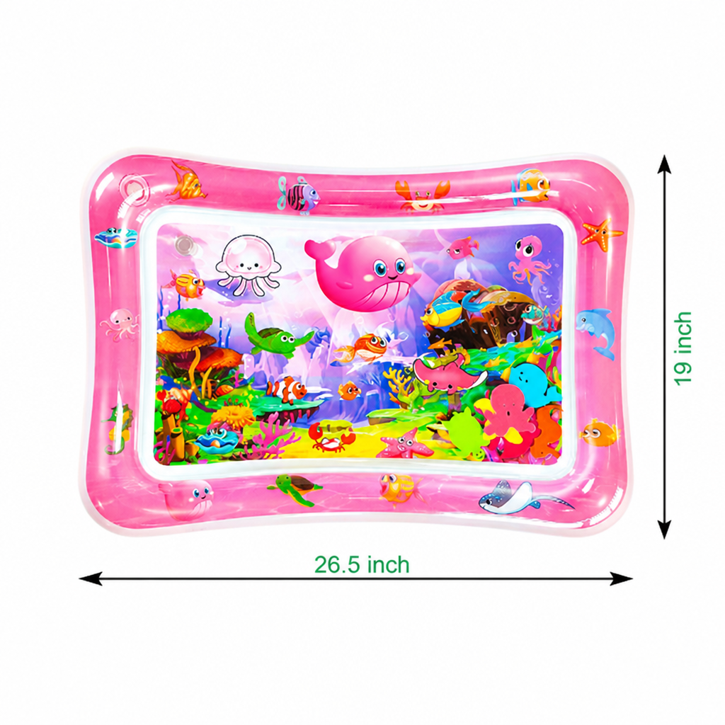 Inflatable Tummy Time Water Play Mat