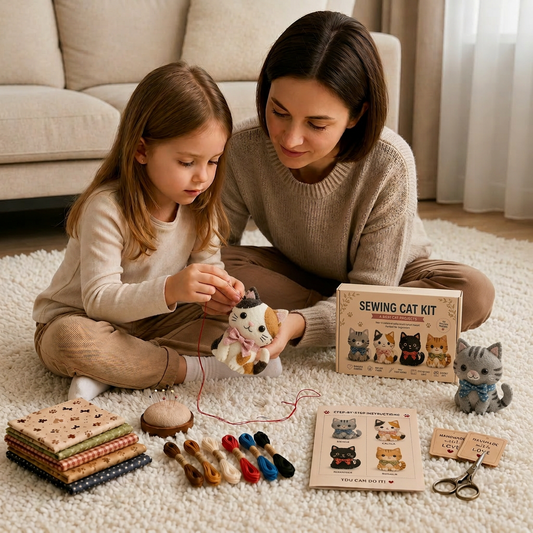 DIY Plush Sewing Kit – Make Your Own Cute Character