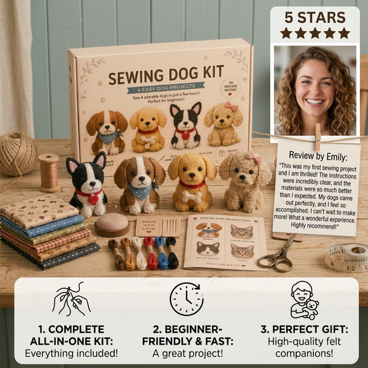 DIY Plush Sewing Kit – Make Your Own Cute Character