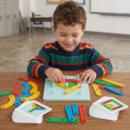 Educational Magnetic Letter & Number Building Set