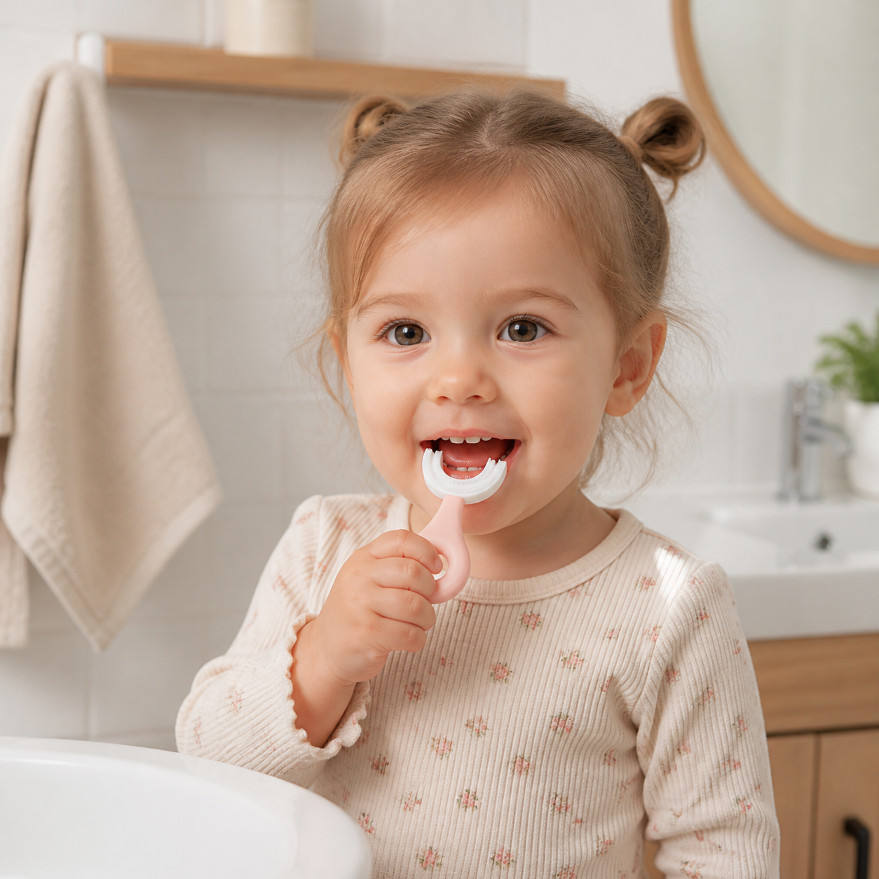 Kids’ U-Shaped Toothbrush