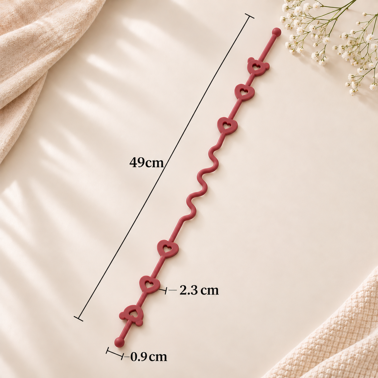 Universal Silicone Anti-Drop Toy & Pacifier Strap