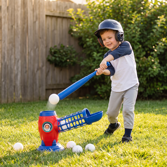 Kids Electronic Baseball Pitching Machine