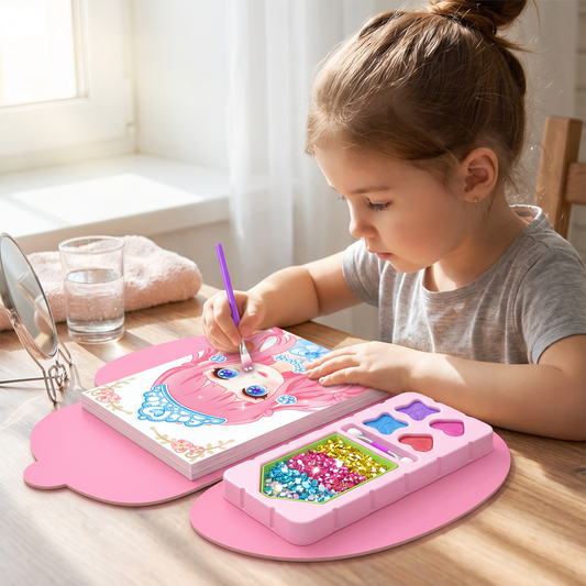 Princess Diamond Painting & Foil Art Book Craft Kit