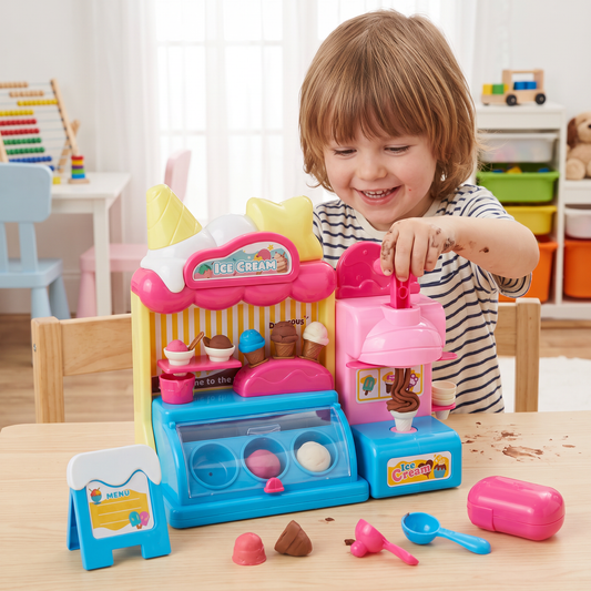 DIY Ice Cream Clay Maker Playset