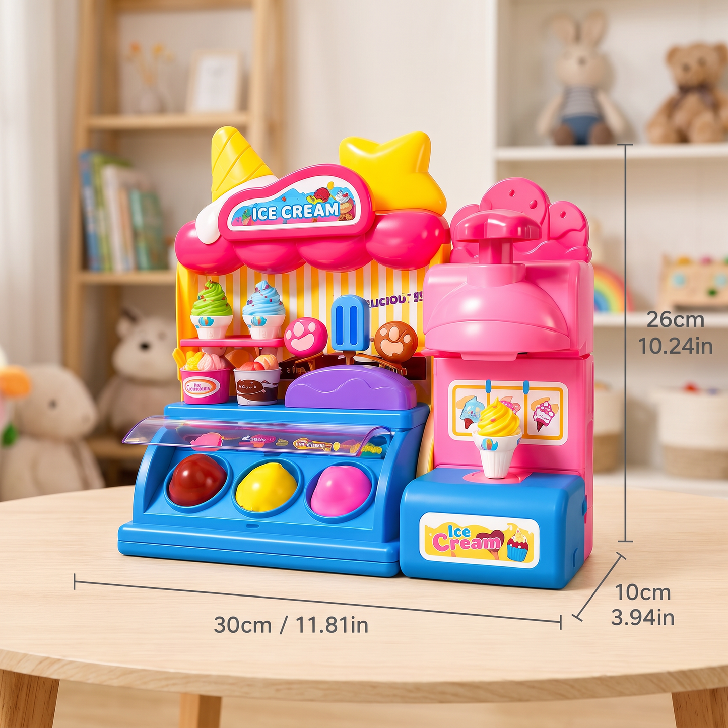 DIY Ice Cream Clay Maker Playset