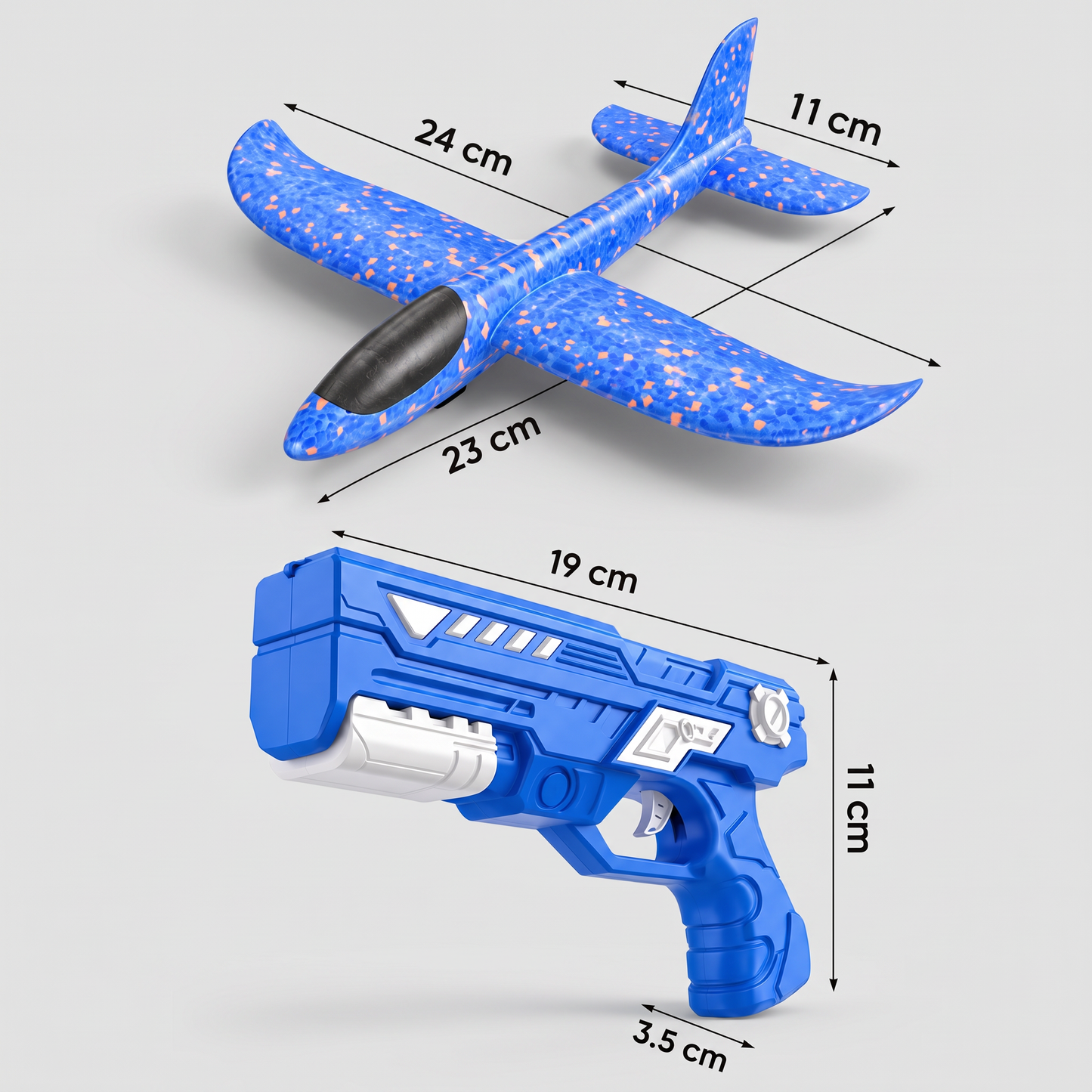 Foam Glider Airplane Launcher Set