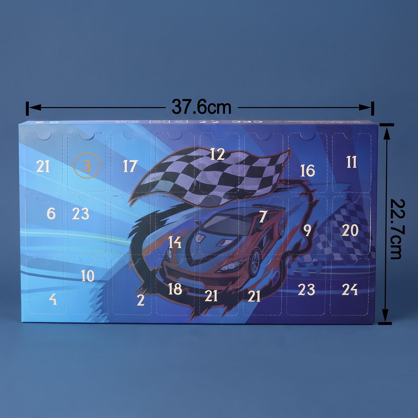 24-Day Racing Car Advent Calendar with Surprise Toy Cars
