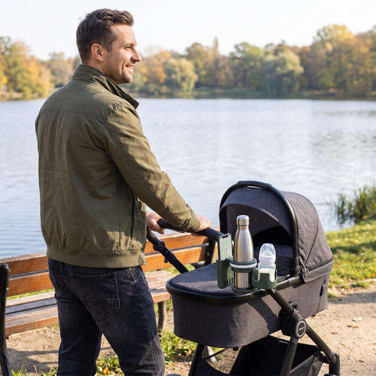 3-in-1 Baby Stroller Cup & Phone Holder