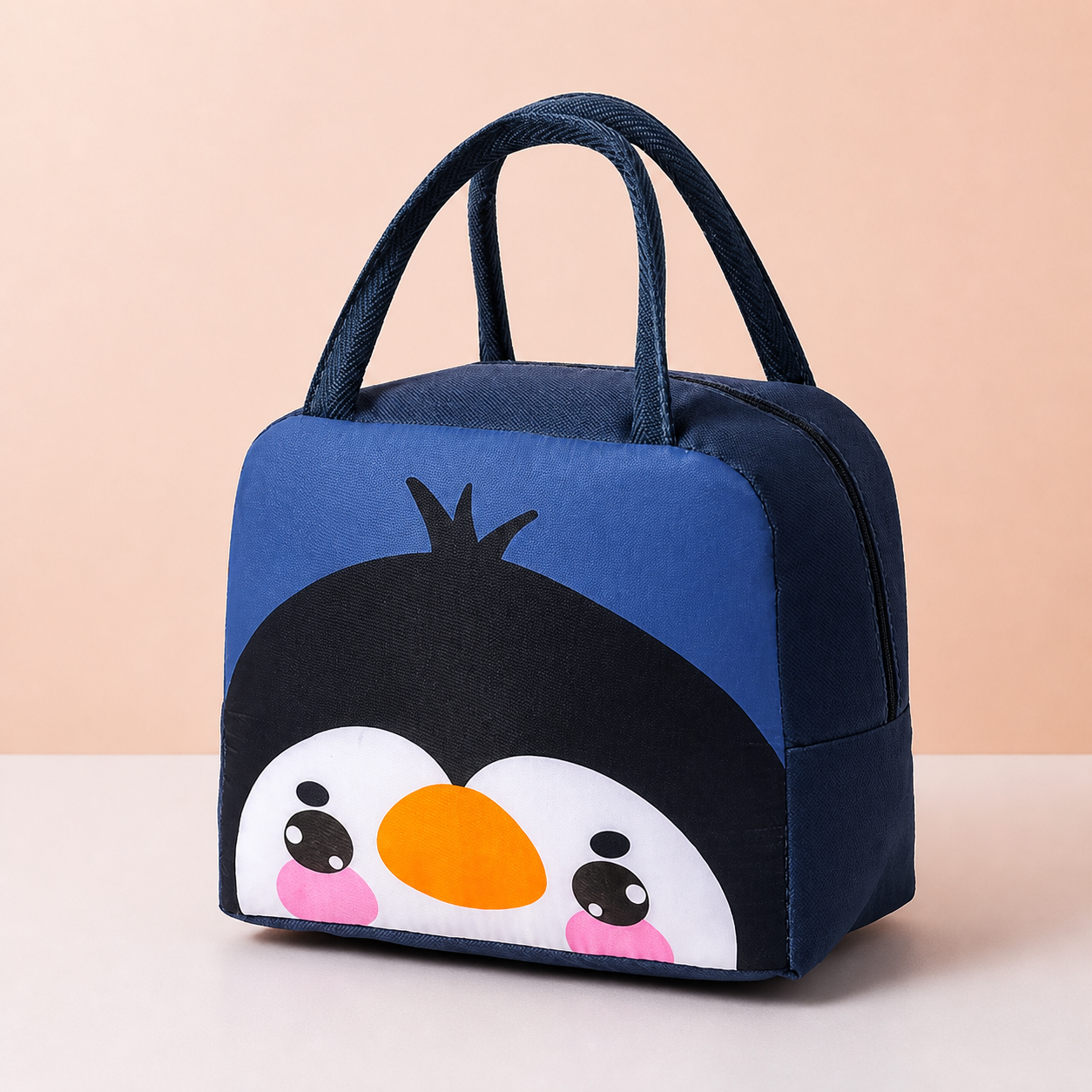 Cartoon Animal Insulated Lunch Bag for Kids