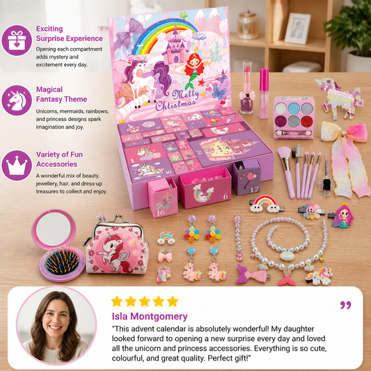 Unicorn & Princess Surprise Advent Calendar for Girls
