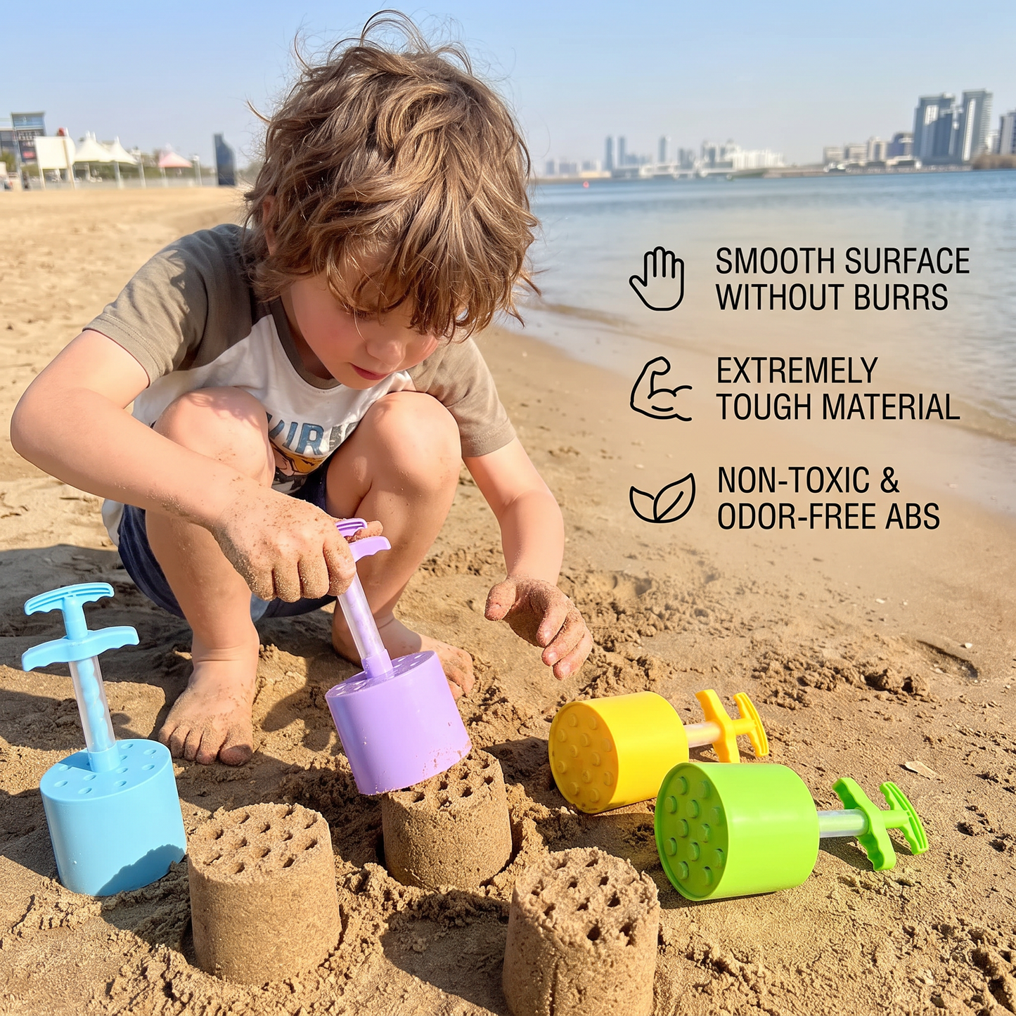 Honeycomb Sand Castle Maker – Sand Mold for Kids