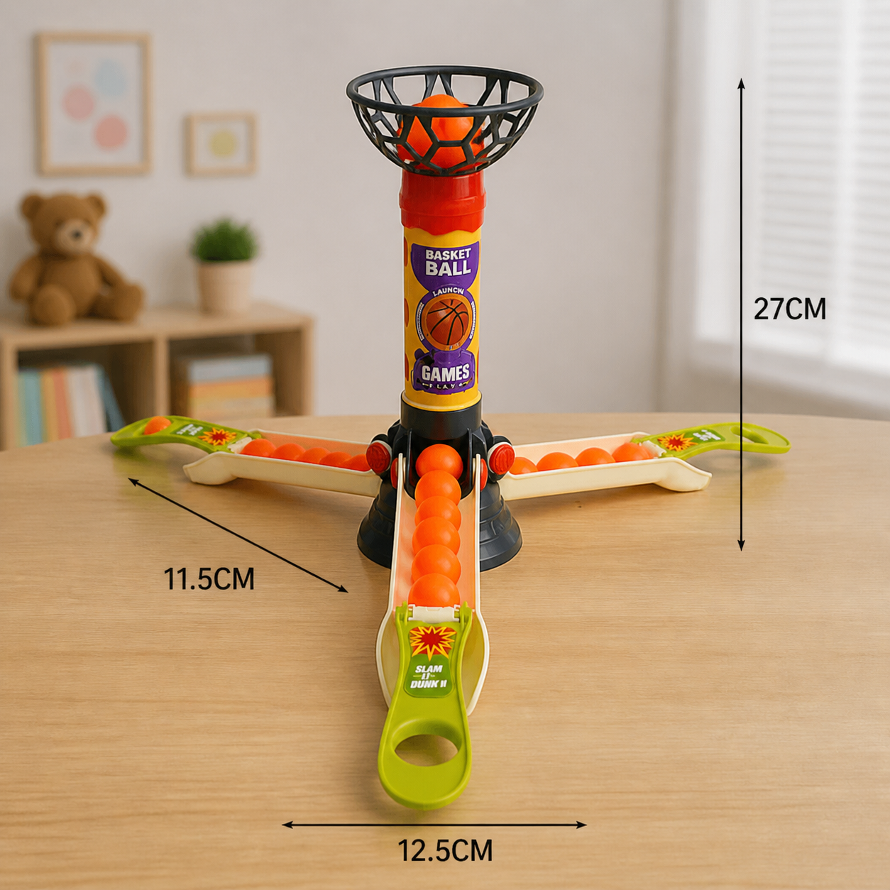 Fast Flick Basketball Challenge Game