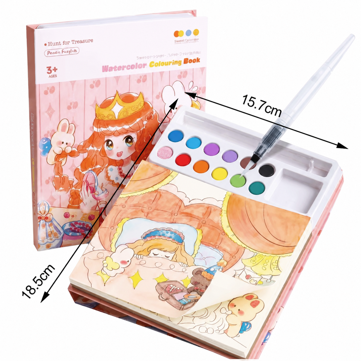 All-in-One Watercolour Painting Book