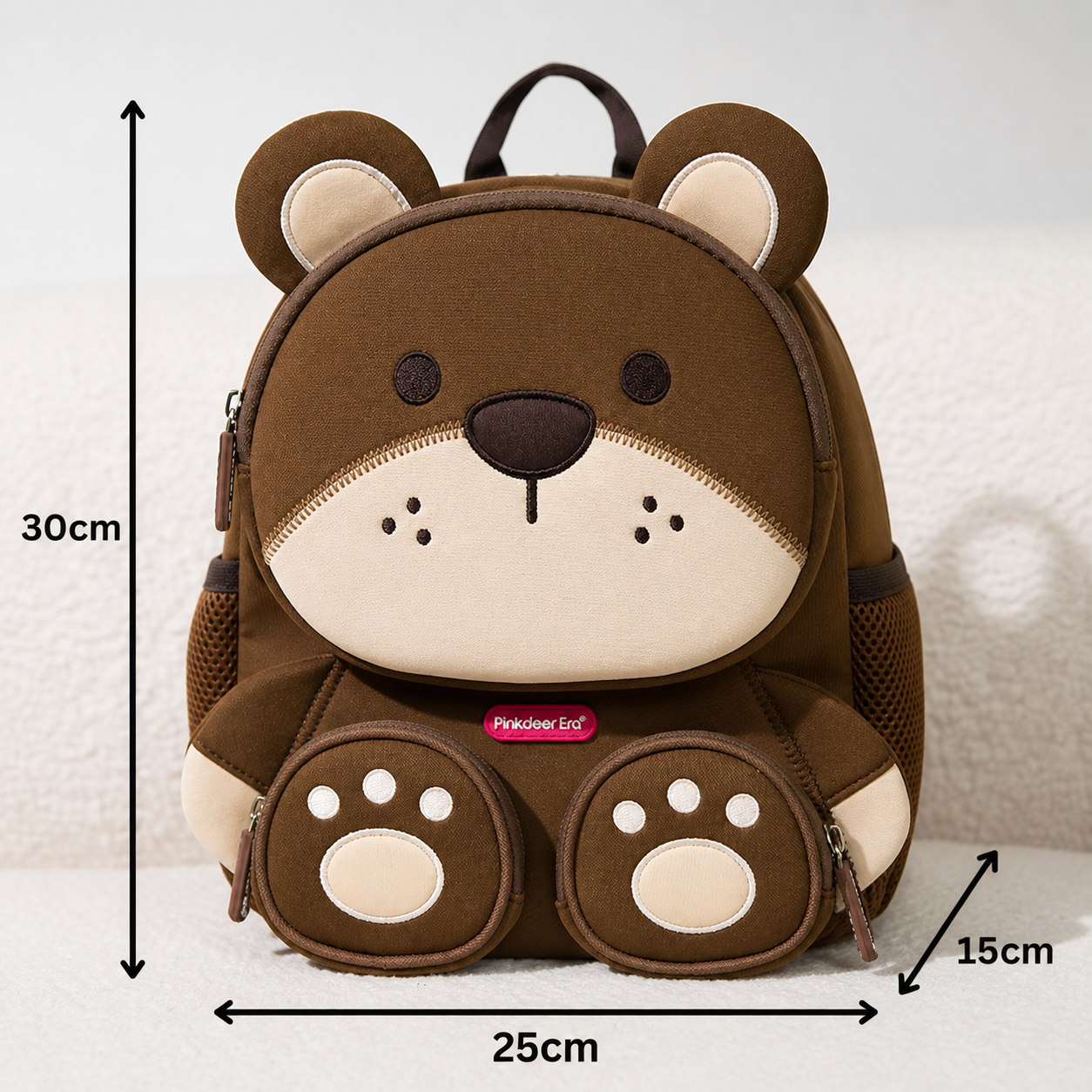 Kids Cartoon Animal Backpack – Lightweight Multi-Pocket School Bag