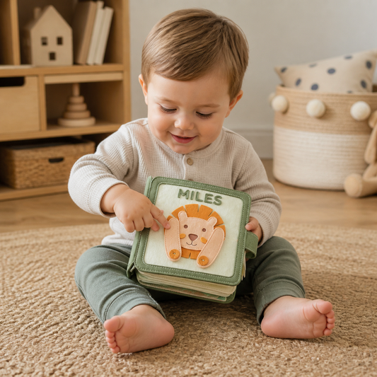 Kids Felt Book Personalized