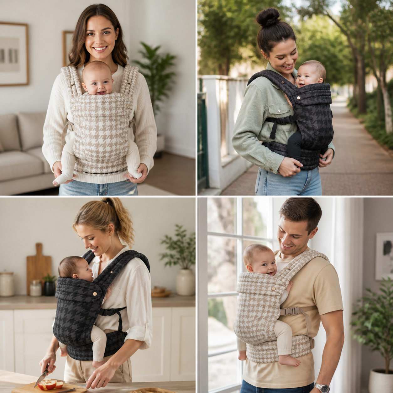 Ergonomic Baby Carrier – Breathable & Adjustable