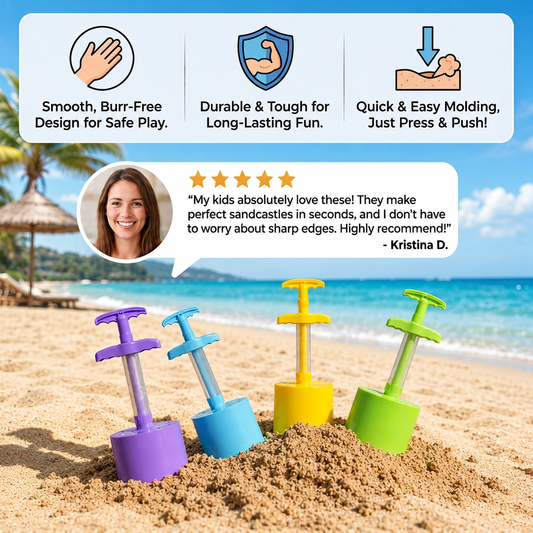 Honeycomb Sand Castle Maker – Sand Mold for Kids