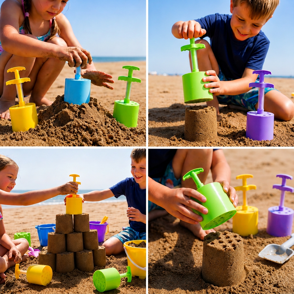 Honeycomb Sand Castle Maker – Sand Mold for Kids