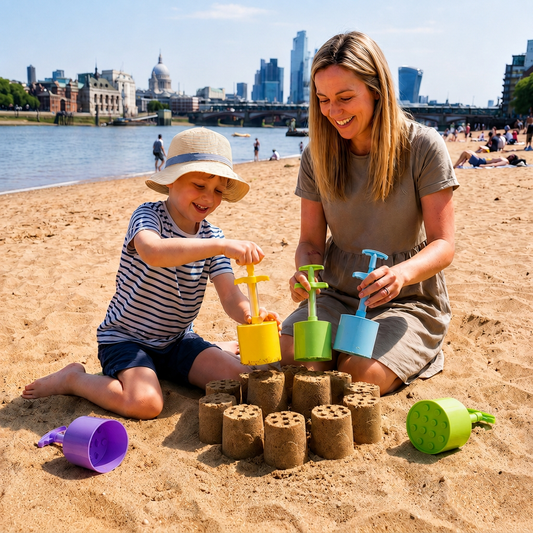 Honeycomb Sand Castle Maker – Sand Mold for Kids