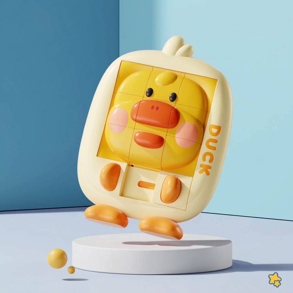 Educational Animal Sliding Puzzle Game