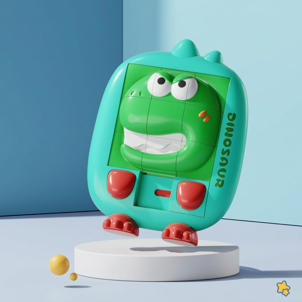 Educational Animal Sliding Puzzle Game