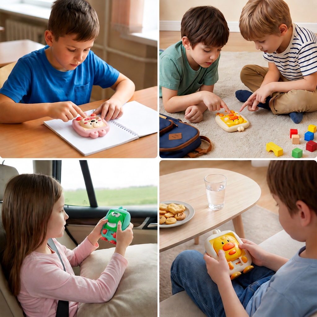 Educational Animal Sliding Puzzle Game