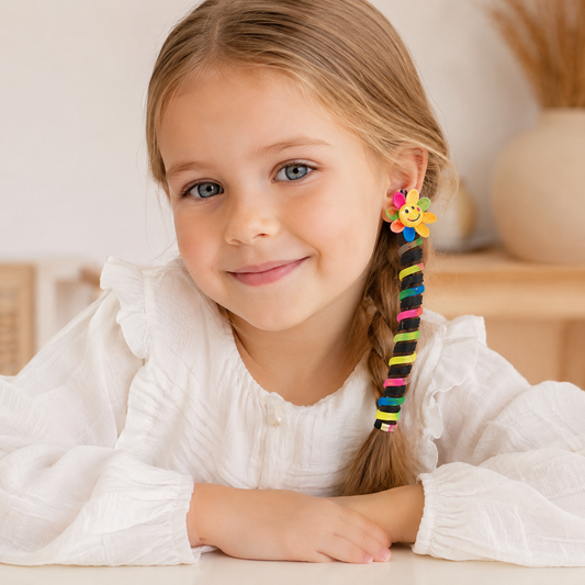 Cute Kids Spiral Hair Tie Set
