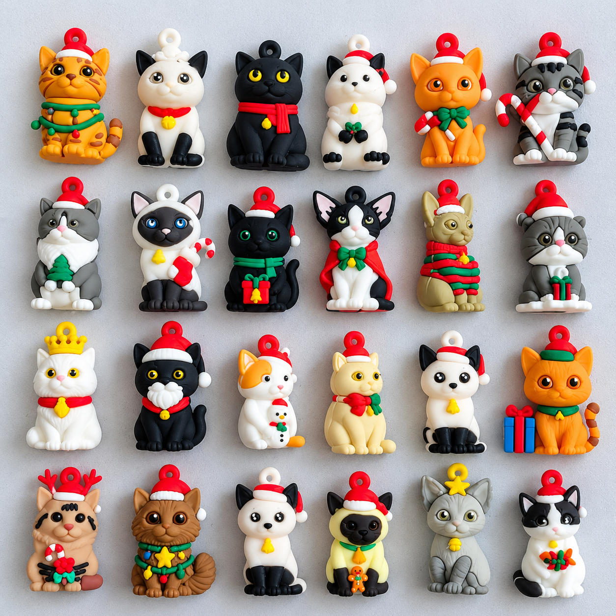 24-Day Christmas Cat Advent Calendar