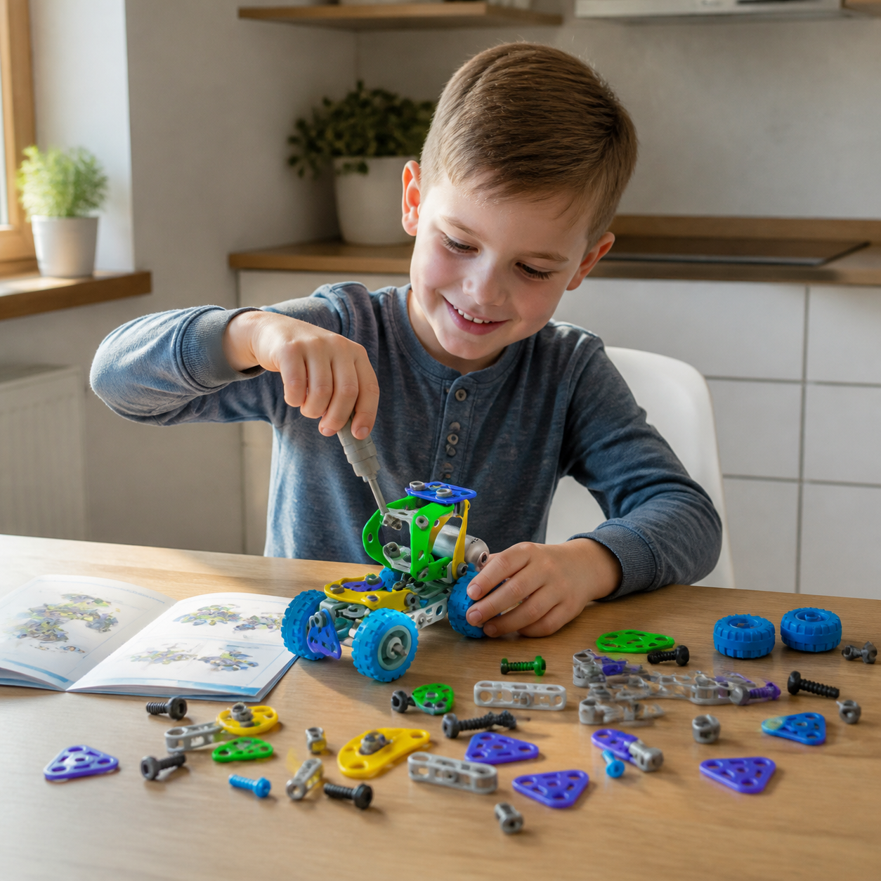 109 Piece STEM Building Set with Screwdriver
