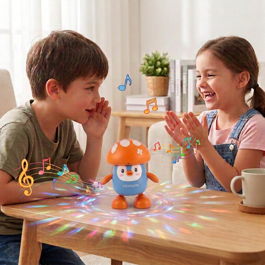 Interactive Talking & Dancing Penguin Toy with Music