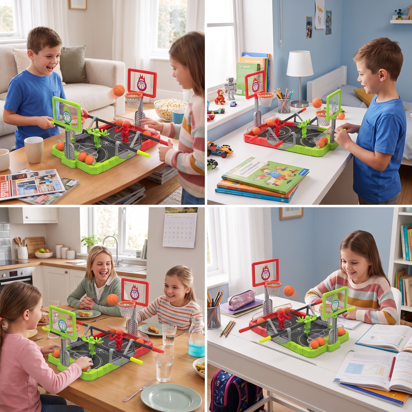 Mini Basketball Battle Game – 2-Player Tabletop Hoops Challenge