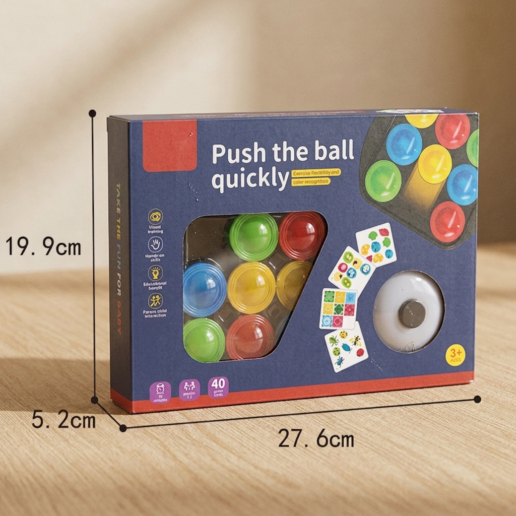 Educational Color Pattern Match Family Bell Game
