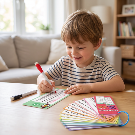 Reusable Maths Flash Cards