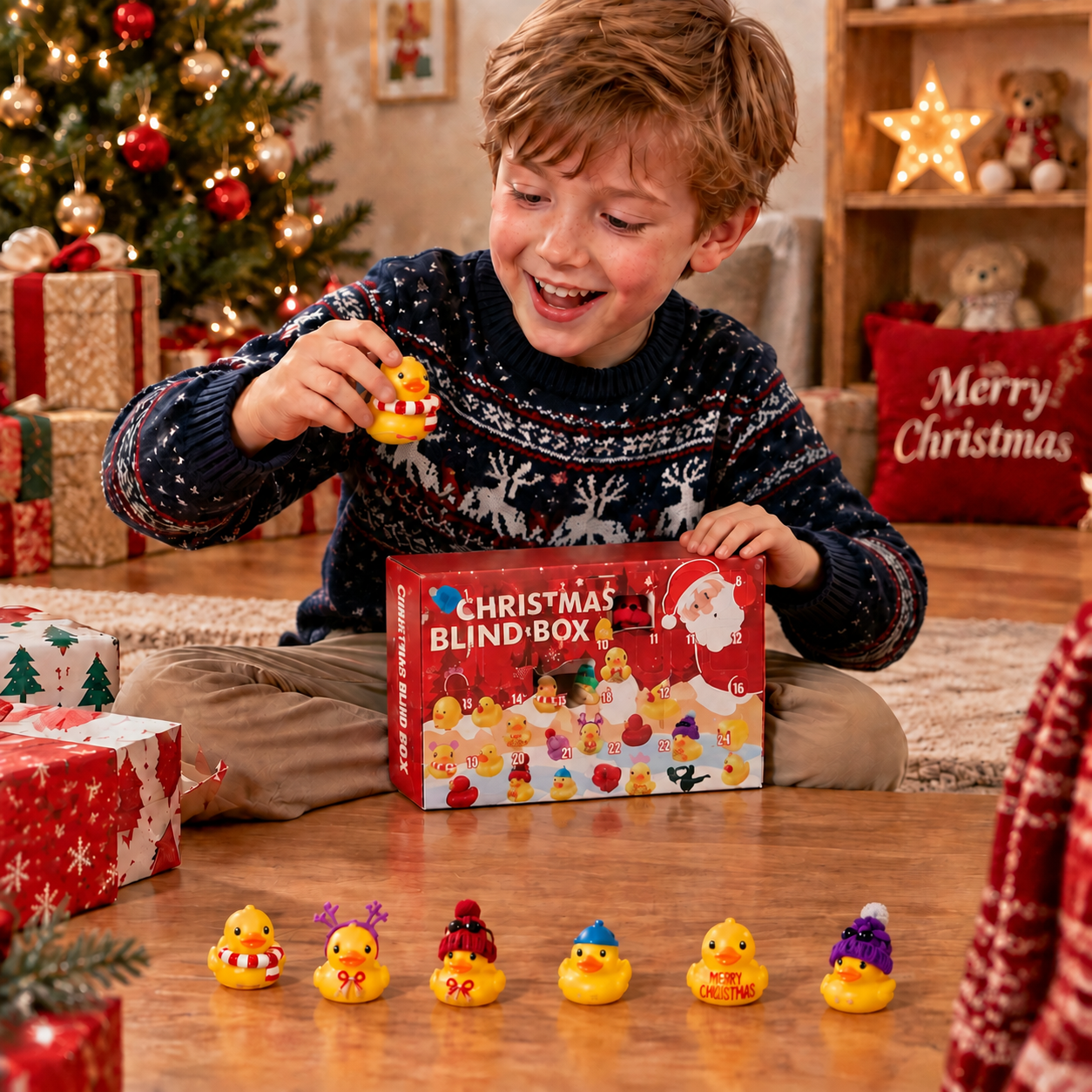 Rubber Duck Christmas Advent Calendar