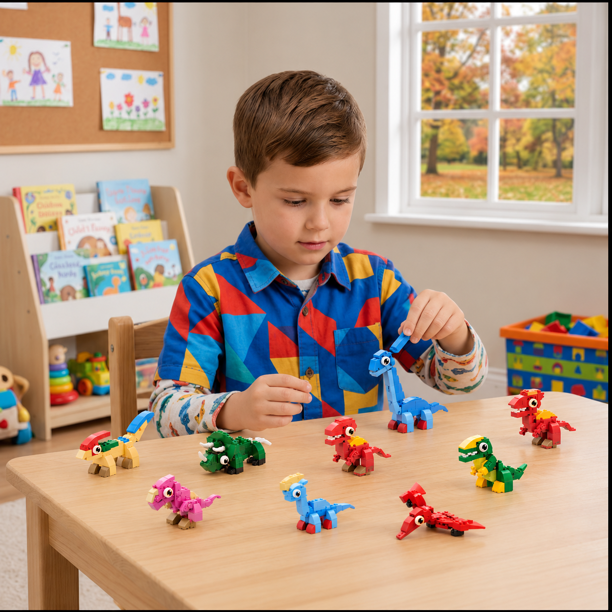 Animal Building Blocks Set