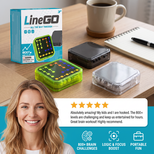 Smart Line LED Logic Puzzle Game – 800+ Brain Challenge Levels