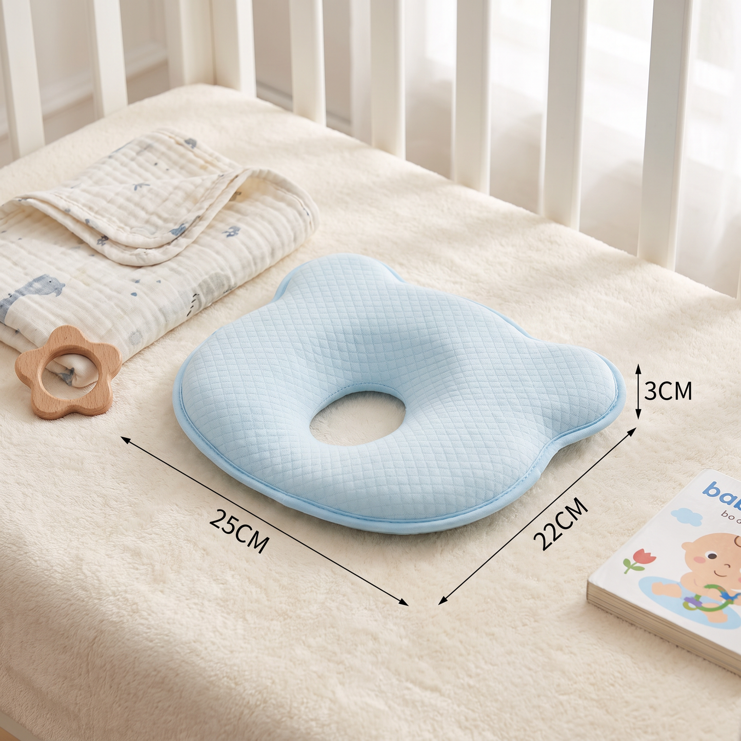 Memory Foam Baby Comfort Support Pillow