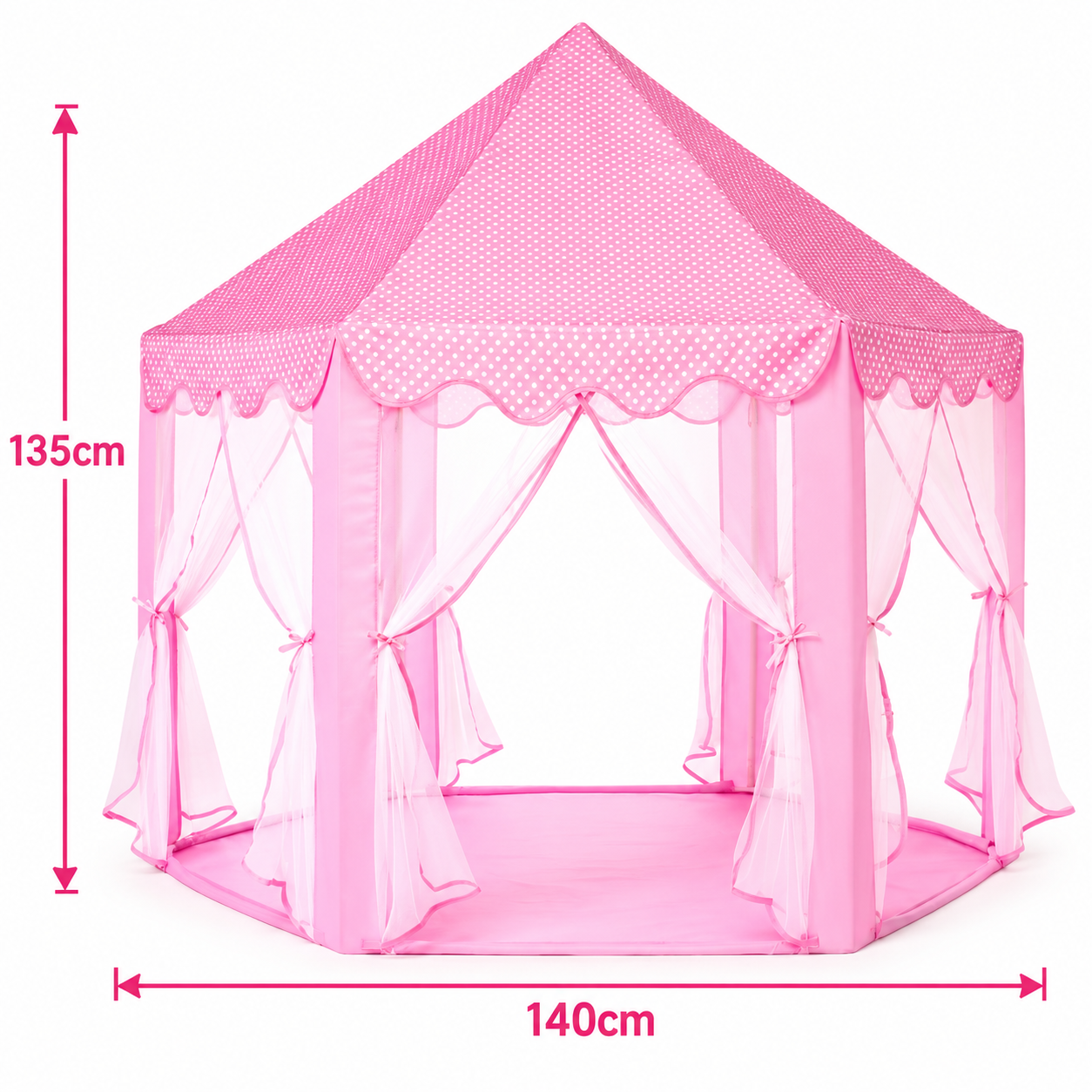 Princess Castle Play Tent for Indoor & Outdoor Fun
