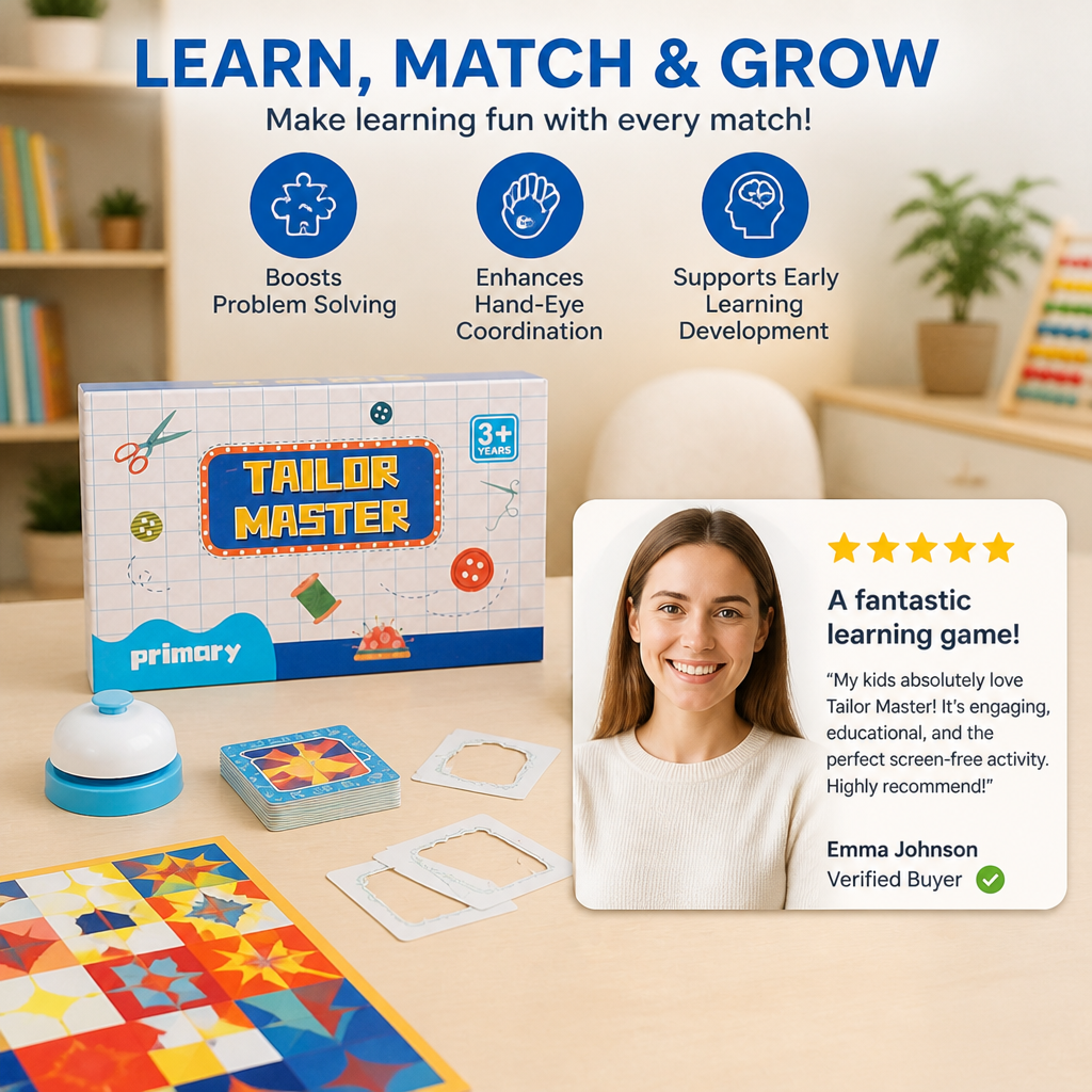 Tailor Master Shape Matching Puzzle Game
