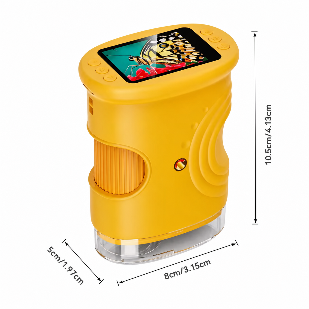 Kids’ 2-in-1 Digital Microscope & Telescope with Photo and Video Camera