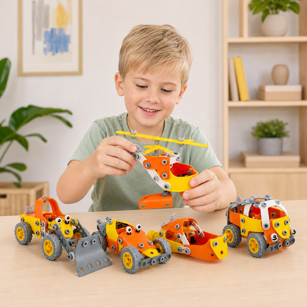 STEM Flexible Screw & Nut Building Blocks Set