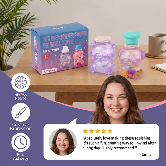 DIY Creative Stress Relief Squishy Maker Kit